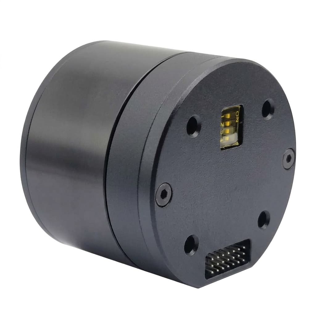 Small BLDC motor with encoder interface used for capability review